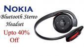 Wireless Nokia Bluetooth Stereo Headset (Rechargea